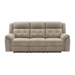 Canap� microfibre 3 places beige