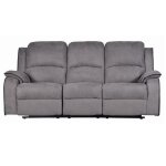 Canapé microfibre 3 places gris Canapé microfibre 3 places gris
