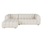 Canap nuage d'angle gauche 4 / 5 places coloris sable