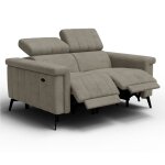 Canap� relax 2 places, beige fonc�