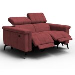 Canap� relax 2 places, bordeaux
