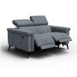 Canap� relax 2 places, gris fonc�