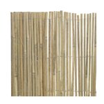 Canisse en bambou naturel - 1, 5 x 5m [lot de 3]