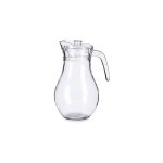 Carafe à jus de fruits en verre et bouchon plastique 1, 8l Carafe à jus de fruits en verre et bouchon plastique 1, 8l