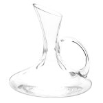 Carafe en verre transparent avec hanse 1, 450l