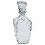 Carafe  whisky en verre conique 900ml