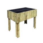 Carr potager 6 cases en pin - 85l