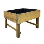 Carr potager enfants sur pieds en pin