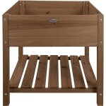 Carr potager en pin teint sur pieds largeur 78 cm
