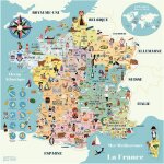 Carte de france magntique 50 x 44 cm