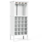 Casier a vin blanc 42x24, 5x96cm