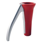 Casse - noix conique laqué rouge Casse - noix conique laqué rouge