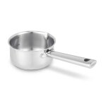 Casserole 12 cm en acier inoxydable recycl argent