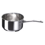 Casserole 20 cm en inox argent
