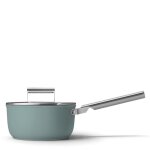 Casserole 20cm vert meraude avec couvercle smeg