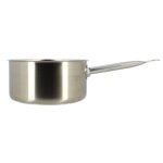 Casserole professionnelle acier inoxydable 20cm - tous feux