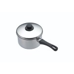 Casserole profonde 12cm acier inoxydable argent 640ml Casserole profonde 12cm acier inoxydable argent 640ml