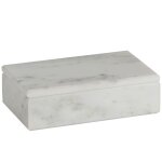 Cendrier en marbre blanc 20x20x2. 5cm