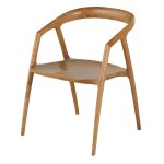 Chaise en bois de fr�ne moyen