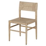 Chaise en bois de manguier et fibre de sisal Chaise en bois de manguier et fibre de sisal