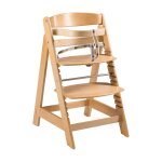 Chaise haute bb volutive en bois naturel