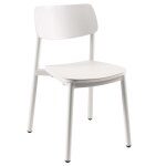 Chaise de jardin malta blanche gescova