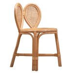 Chaise junior rotin cannage naturel 52 x 40 cm