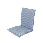 Chaise de plage polyester pliable bleu