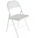 Chaise pliante métal 46x43cm Chaise pliante métal 46x43cm