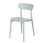 Chaise en polypropylne vert