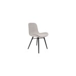 Chaise en tissu gris Chaise en tissu gris