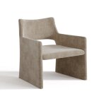 Chaise velours taupe Chaise velours taupe
