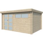 Chalet en bois 12. 24 m moderne avec plancher