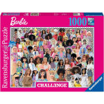 Challenge puzzle 1000 pcs en carton rose 70x50 cm