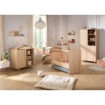 Chambre bb complte: lit bb, commode  langer et armoire