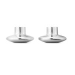 Chandelier en acier inoxydable h4cm - lot de 2