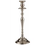 Chandelier classique aluminium argent h45cm
