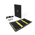 Chargeur solaire sunmoove 16w en plastique jaune