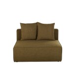 Chauffeuse 2 places pour canapé modulable vert kaki Chauffeuse 2 places pour canapé modulable vert kaki