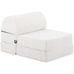 Chauffeuse en coton chevron gris Chauffeuse en coton chevron gris