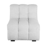 Chauffeuse nuage pour canap modulable gris clair