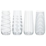 Cheers pack de 4 verres à flûte sans pied Cheers pack de 4 verres à flûte sans pied
