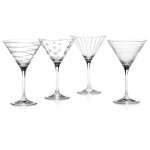 Cheers set de 4 verres  martini