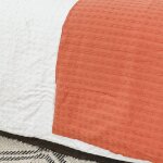 Chemin de lit en coton lav auburn 90x200 cm