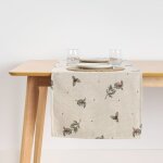 Chemin de table jacquard multicolore 45x140cm