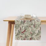 Chemin de table jacquard multicolore 45x140cm Chemin de table jacquard multicolore 45x140cm