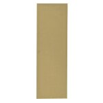 Chemin de table uni en lin jaune 50x150