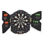 Cible jeu de fléchettes électronique 27 jeux 8 joueurs haut - parleur Cible jeu de fléchettes électronique 27 jeux 8 joueurs haut - parleur