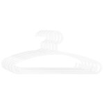 Cintres en plastique x 6 pour enfant blanc 28. 5x13. 8 cm