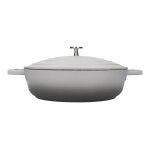 Cocotte 4l en fonte d'aluminium gris 37 x 29 x 13 Cocotte 4l en fonte d'aluminium gris 37 x 29 x 13